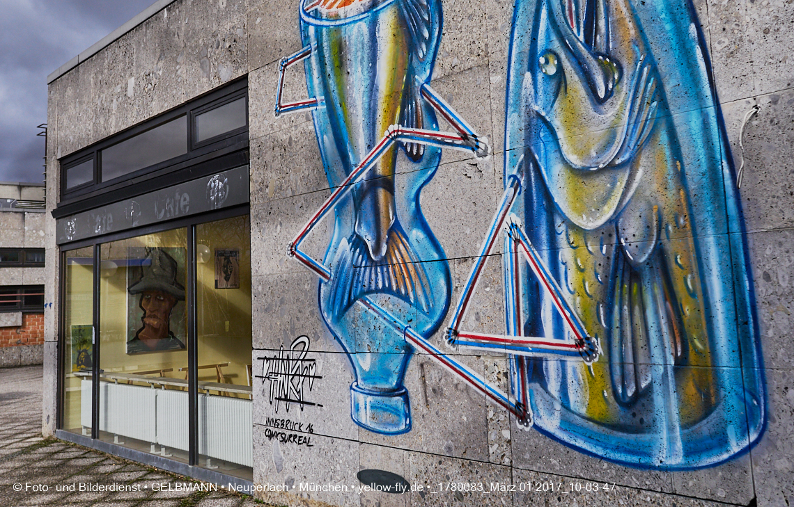 01.03.2017 - die Abrissbaustelle Quiddezentrum in Neuperlach